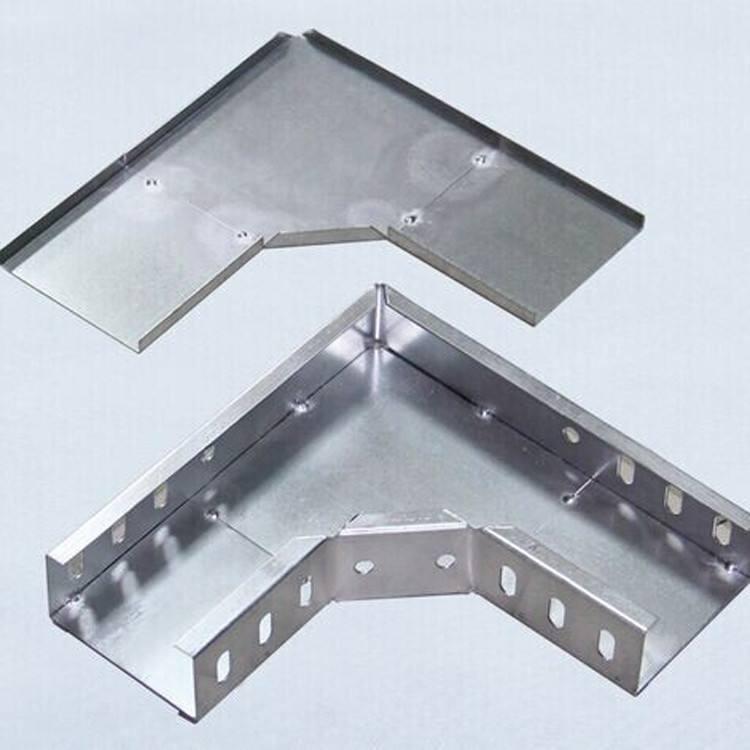 橋架配件鍍鋅水平彎頭